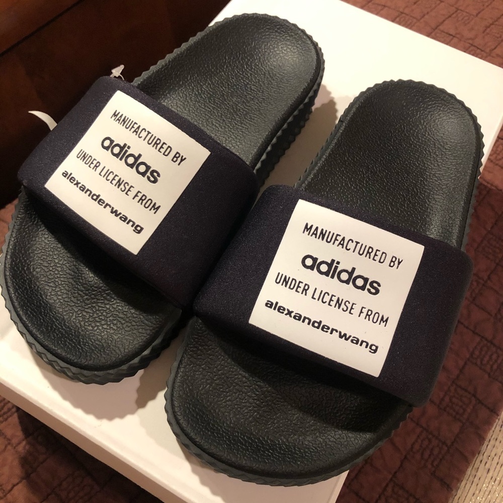 Alexander Wang X Adidas Adilette Slides